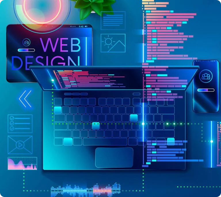 Web Development Illustration